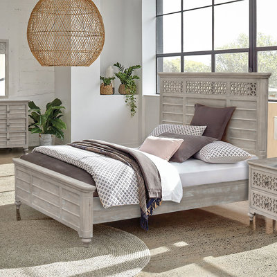 Wilmington Wood Panel Bed