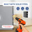 Coffre-fort électronique compact avec serrure à empreinte digitale et clavier numérique, petit coffre-fort domestique pour bijoux, argent et documents importants avec accès d'urgence par clé-135587735-135595469