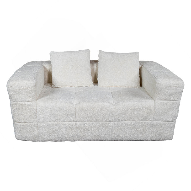 Loveseat Couch With Two Back Cushions