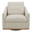 Upholstered Swivel Armchair-574530966