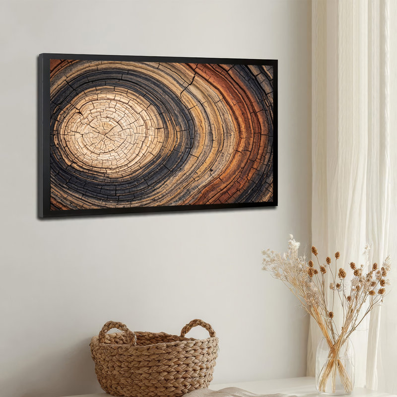 Art mural sur toile, "Cracked", 16"H x 24"W