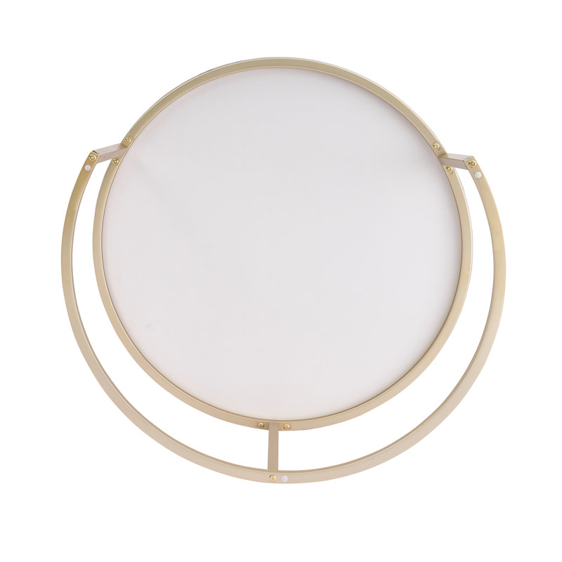 Enid Nesting Coffee Table, Gold, White