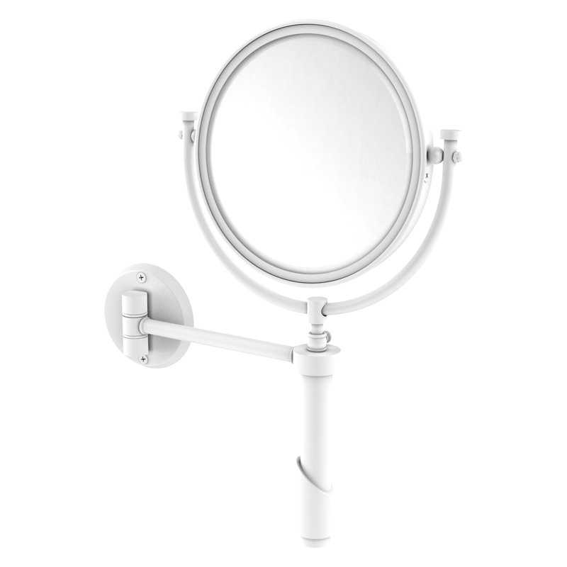 Miroir extensible, 2X, Blanc mat