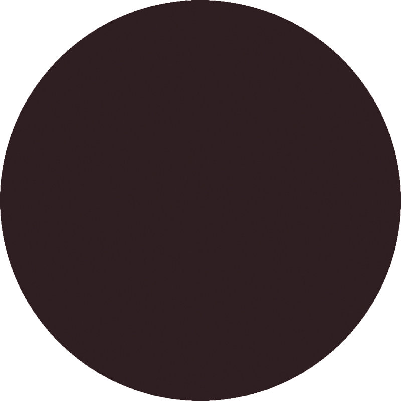 Tapis aubergine en laine tissé à la main Janell, Rond 8 pi
