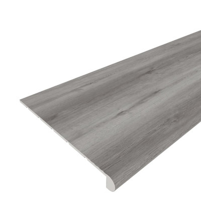 EverLux Basic Clawson Oak 20 mm. T x 48.42 in. L x 11.81 in. W Vinyl Stair Tread 