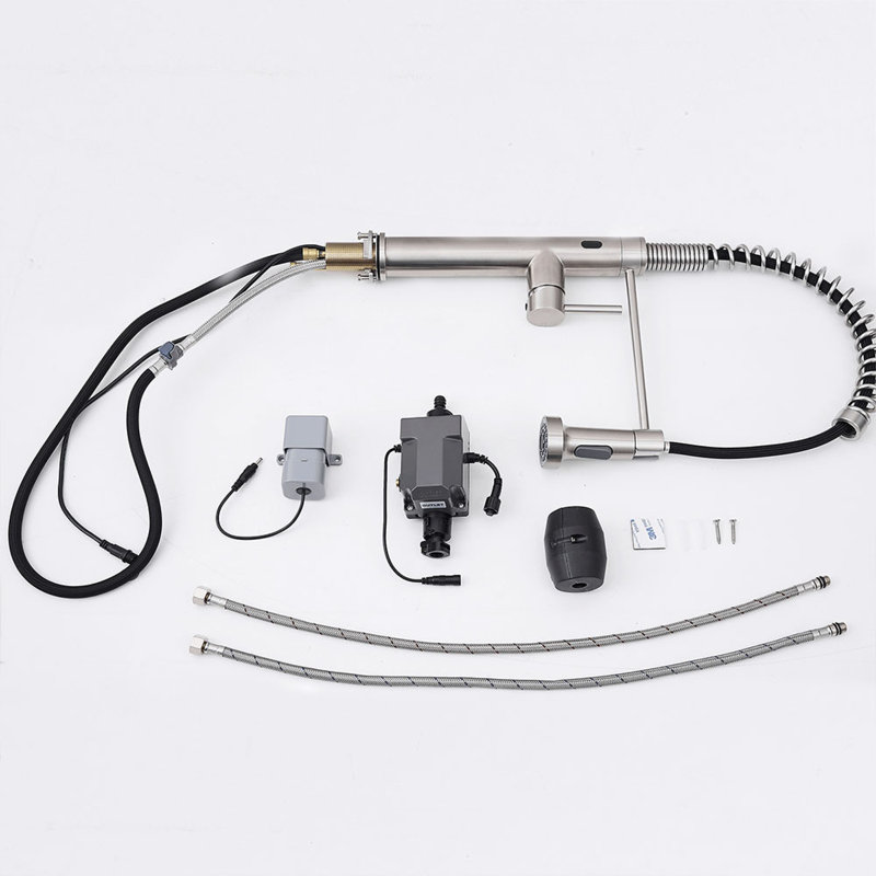 Automatic Touchless Faucet Stainless Steel Modern Convenience For Kitchen Use