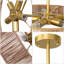 Lustre tambour en rotin 5 lumières Bohemian-488824494