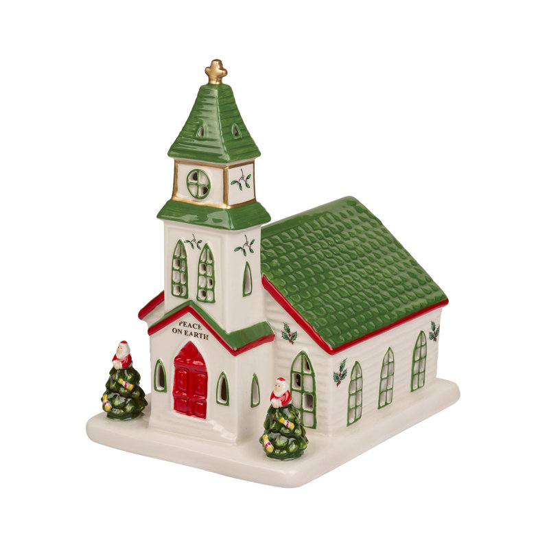 Spode Christmas Tree Village Led Church