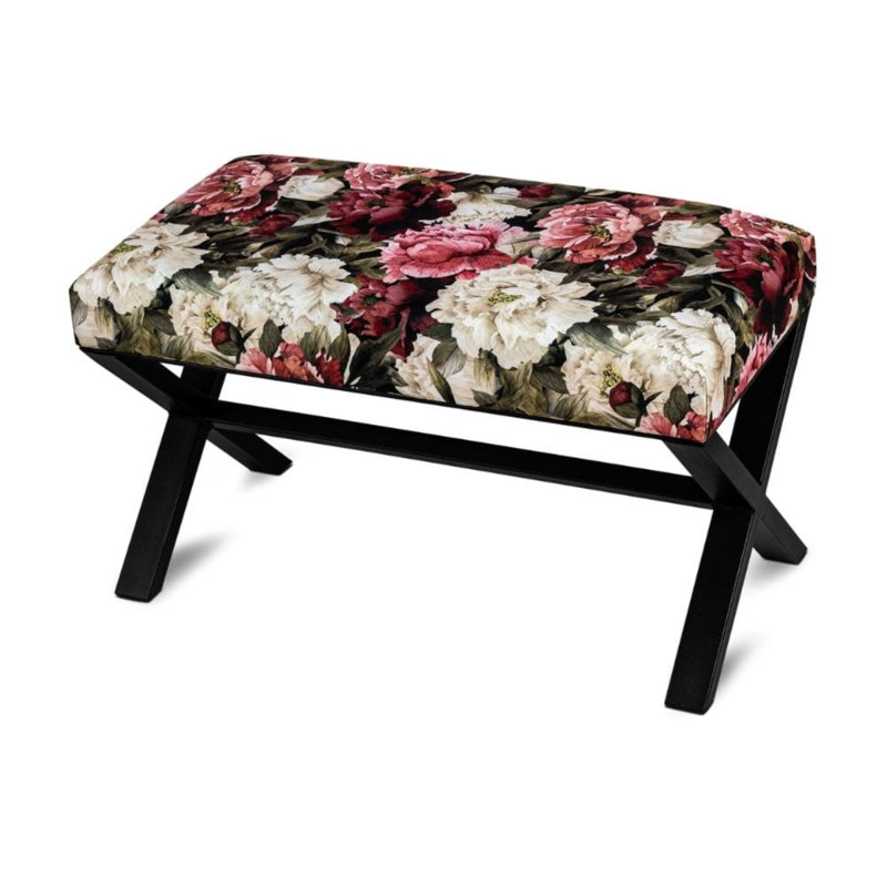 Hanzhe Velvet Upholstered Bench, H45 x W110 x D30cm