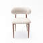Ensemble de 2 chaises de salle à manger, chaises d'appoint rembourrées en tissu de style campagnard moderne avec repose-pieds confortables, pieds de cuisine en métal pour la maison-1423441814-1423441816-1423441813