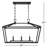 Hastings 3-Light Dimmable Geometric Linear Pendant-1945689177