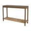 Console Cordel avec plateau Rush, brun châtaignier