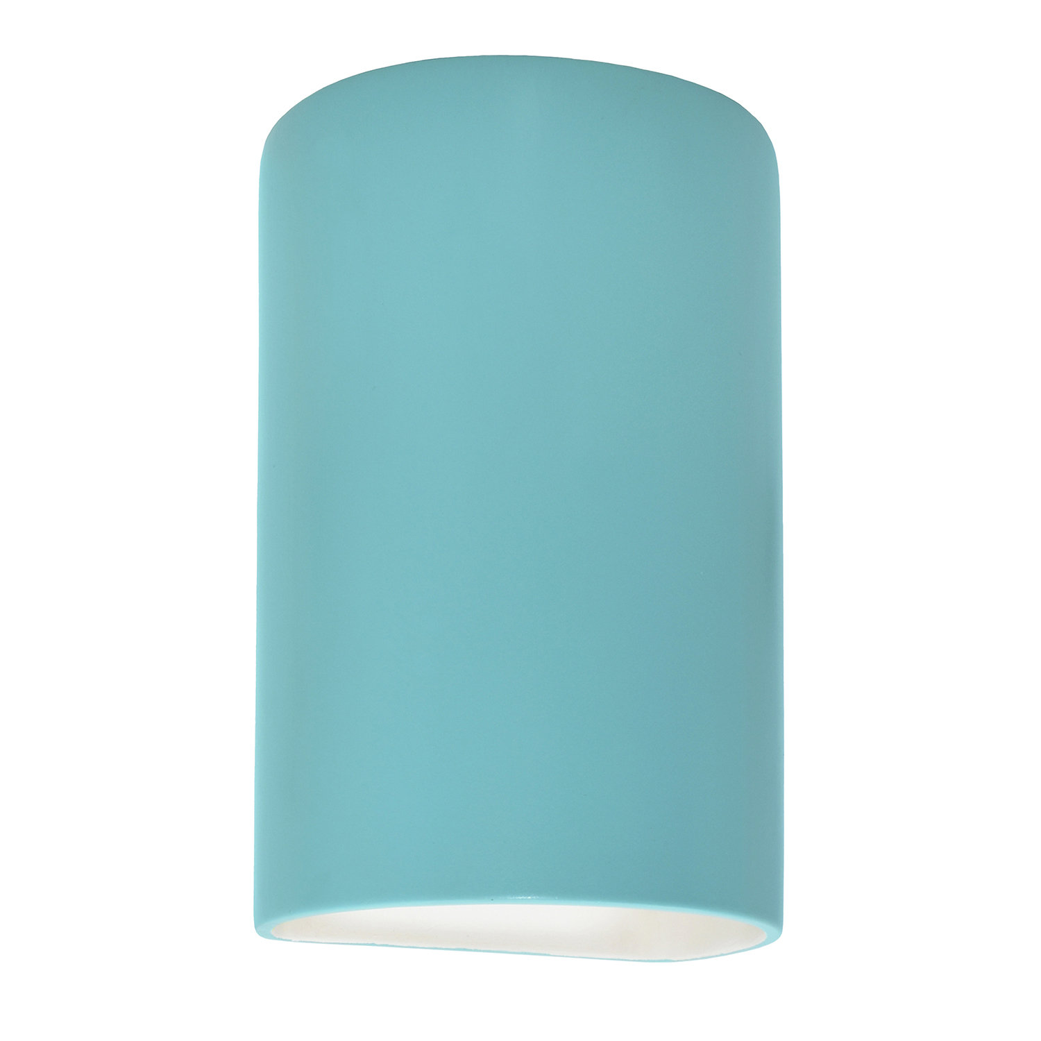 Pacursa Ceramic Dimmable Flush Mounted Sconce, 9.5" H x 5.75" W x 4.5" D, Integrated LED, Reflecting Pool