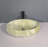 QieRao 16'' Marble Ceramic Oval Bathroom Sink