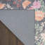 Tapis gris anthracite multicolore de 5 pi x 7 pi Nourison Botanical Washables-716337586-717033551
