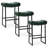 24" Modern Backless Saddle Counter Height Bar Stools With Metal Frame for Kitchen Island-1951269360