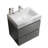 Shawan 24 Single Wall Mounted Bathroom Vanity with Top, without Drain and Faucet-493911776-493911780