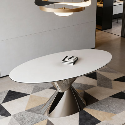 Table de salle à manger moderne et luxueuse haut de gamme