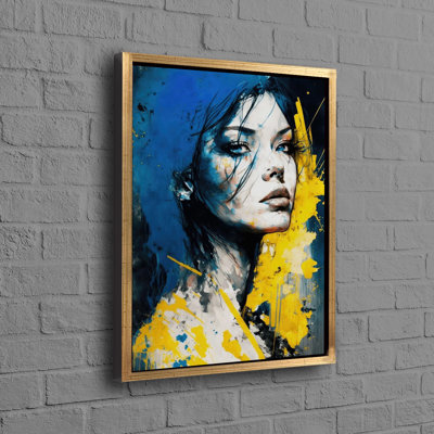 Personalized Modern Wall Hanging Featuring a Woman's Portrait as the Perfect Gift for Dad or Trendy Girl Room Decor