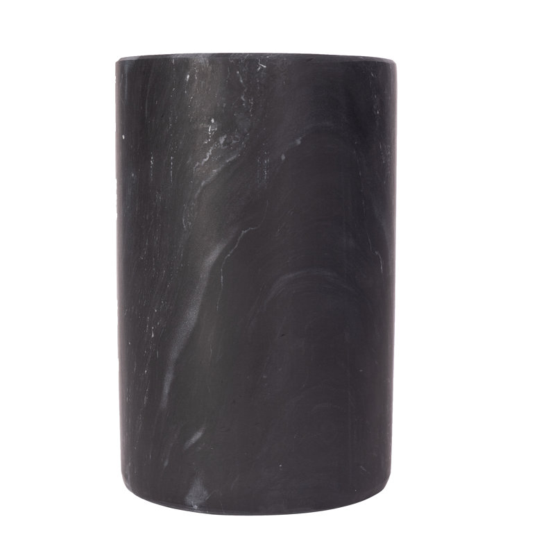 Seau à vin Artifacts Rattan, Noir mat