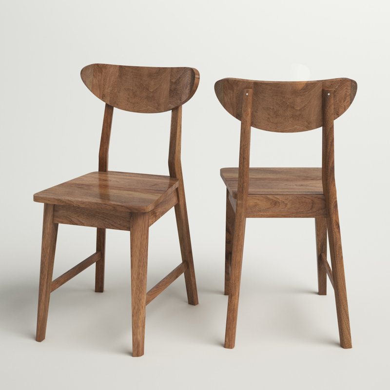Surya 46cm H Solid Wood Side Chair