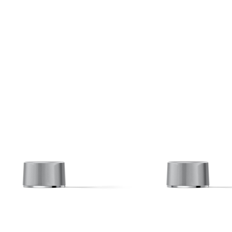 Components™ Bathroom Sink Handles with Oyl Design, Polished Chrome