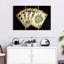 Poker Spade - 3 pièces sur toile tendue-1732056546