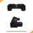 137.5" U Shaped Sofa , USB & Wireless Charge, Coffee Table Board With A Cup Holder, Oversize Movable Modular Sofa,Movable Footstool-1450743793