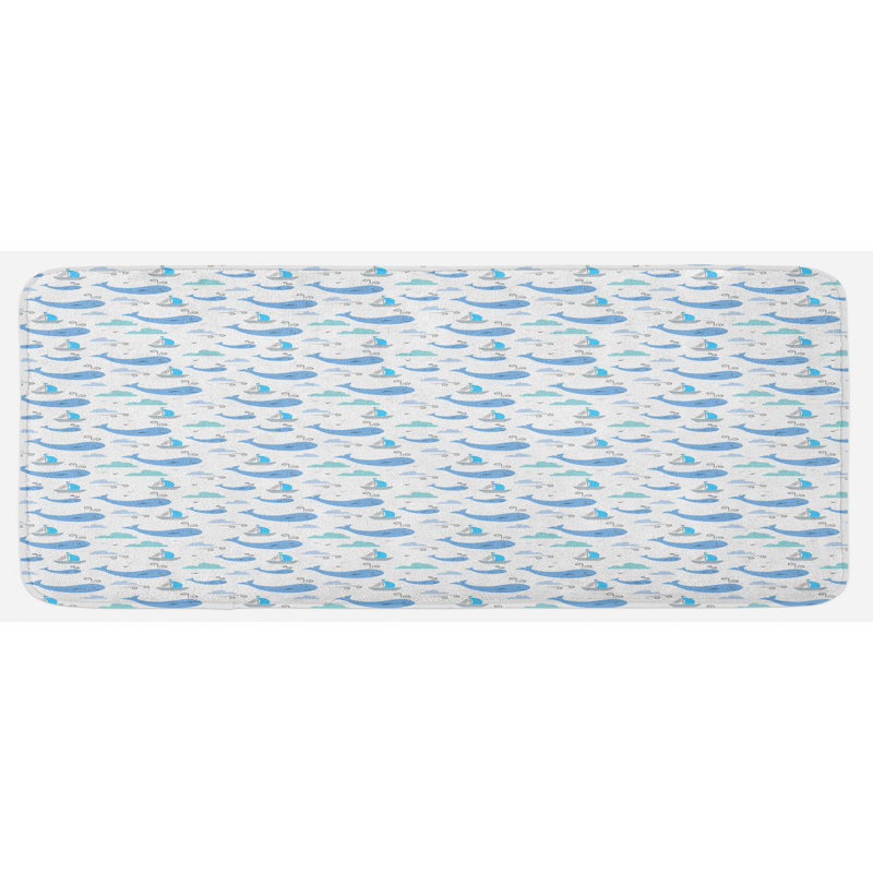 Tapis de cuisine Whale