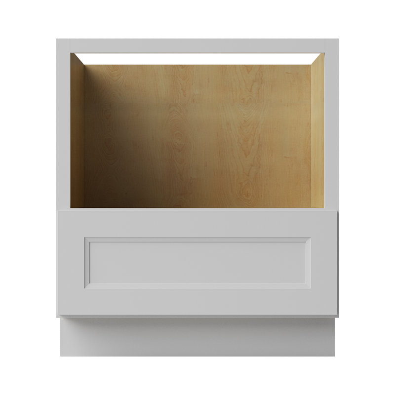 Base pour armoire à micro-ondes, Blanc Newport