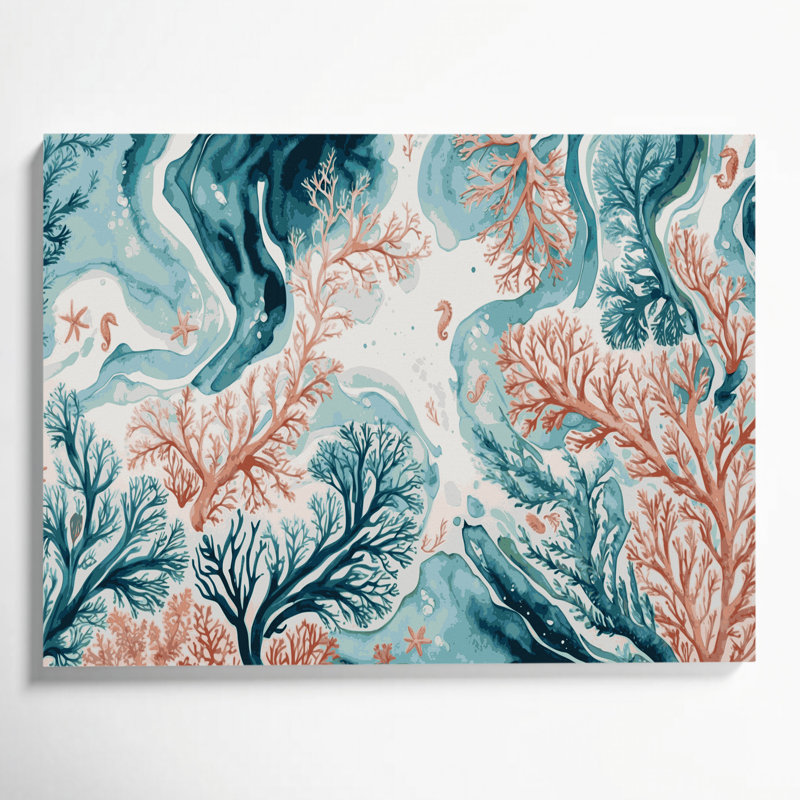 Art mural sur toile gris, H 11 po x l 14 po