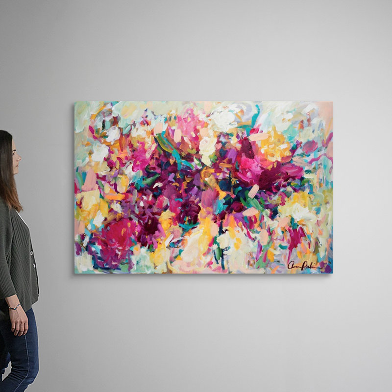 "Invitation", reproduction d'art sur toile par Amira Rahim, Toile tendue, H 40 po x l 60 po, Sans cadre