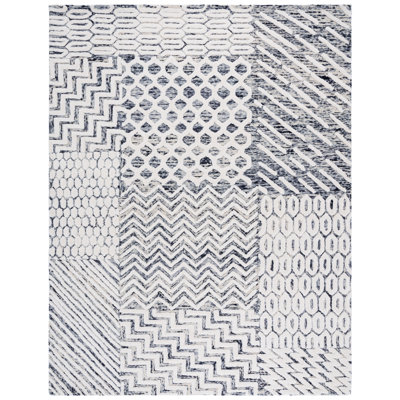 Tapis ivoire / noir Ebony 813