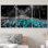 A Road Through The Street, peinture abstraite, décor de maison pour chambre à coucher, salon