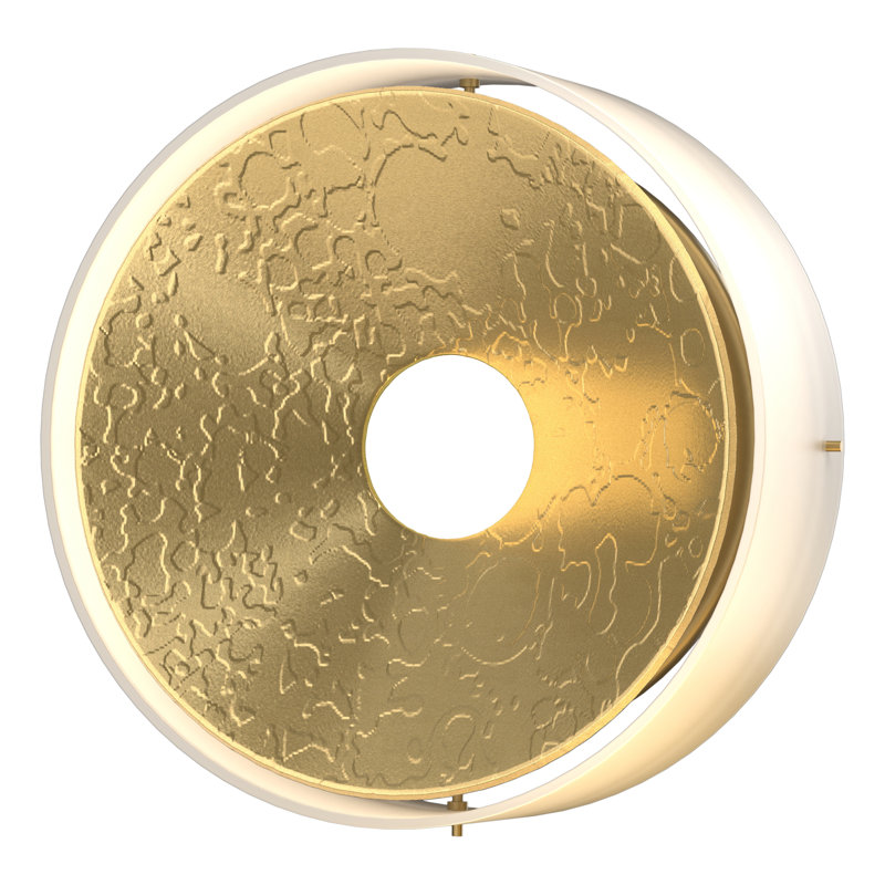 Oculus Sconce, Modern Brass