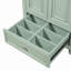 Meuble-lavabo 24 po avec lavabo en céramique, armoire de rangement avec portes à fermeture douce, armoire de salle de bain avec tiroir et séparateurs de tiroir-130575681