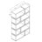 Wilmette 65.25"H Geometric Display Bookcase