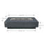 Hampton Outdoor Concrete Fire Pit 45,000 BTU Dark Grey - Includes Lava Rocks & PVC Cover