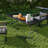 Trudy Folding Camping Table with Carry Handle, Garden Table 180 x 74x 74 cm-147055077
