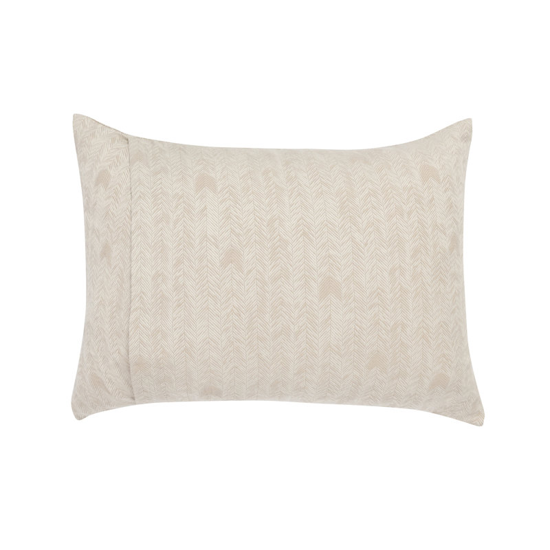 Taie décorative 100% coton Verbier, Standard, Beige