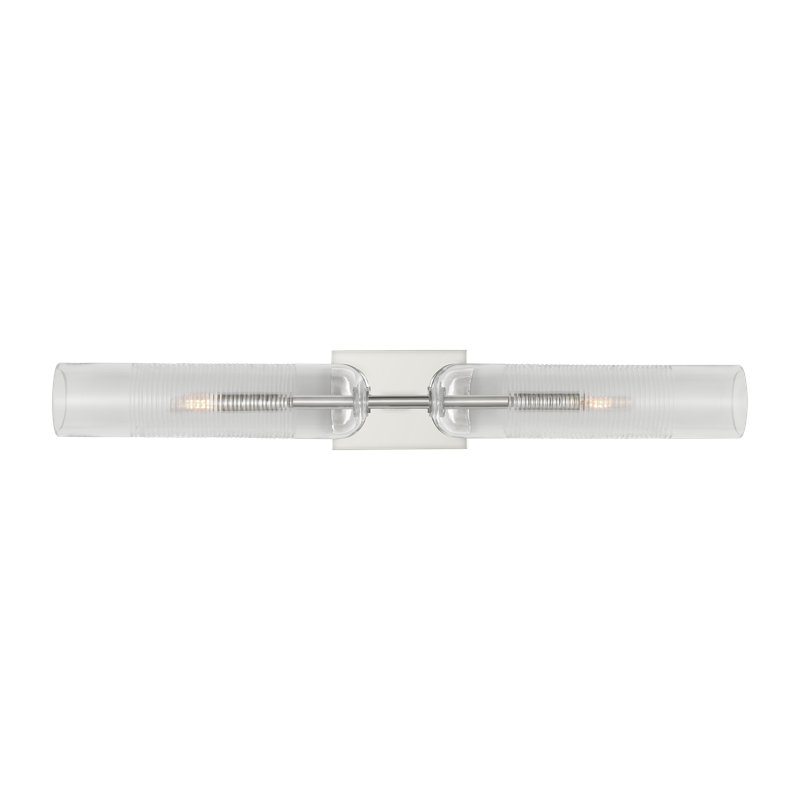 Leano 2 - Light Vanity Light, 4.8" H x 32" W x 5.2" D, Polished Nickel