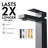 Single-Hole Single-handle Bathroom Faucet with Drain Assembly-85123196