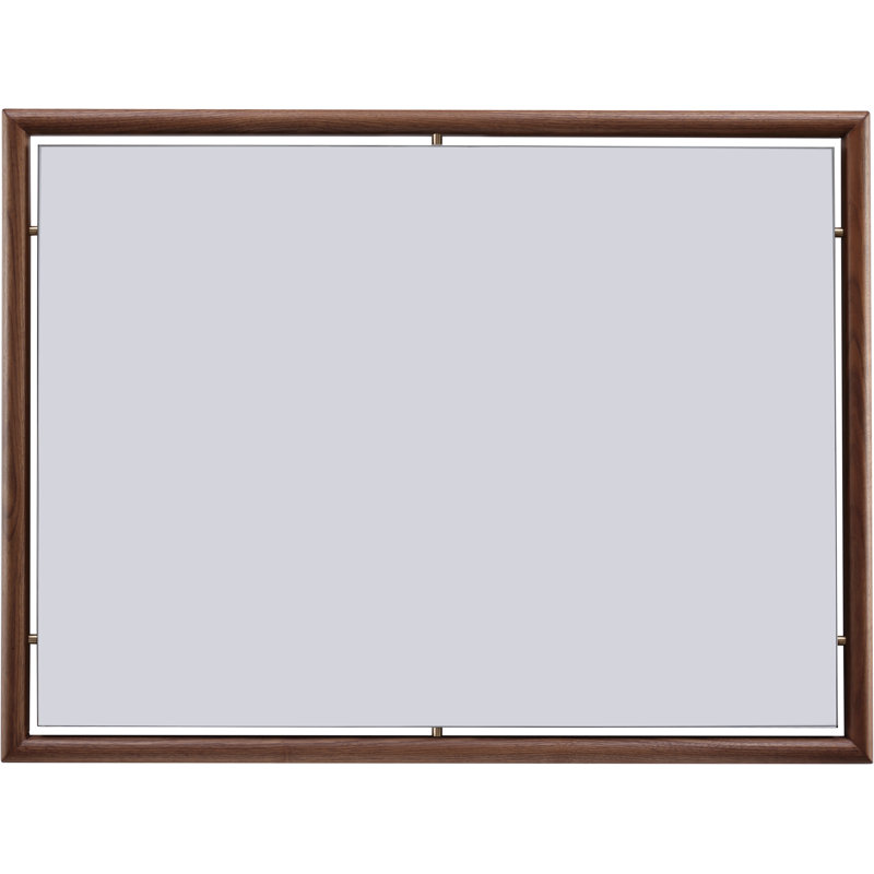 Walnut Grove Flat Wall Mirror