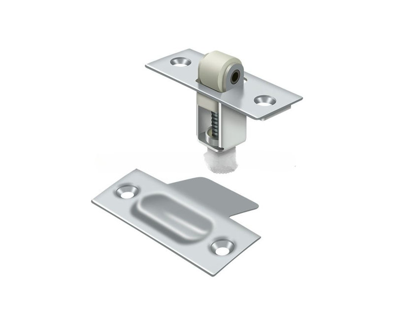 Deltana RCA336U26 Roller Catch; Bright Chrome Finish, Polished Chrome