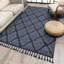 Loop-De-Loop Geometric Synthetic Area Rug-45293400