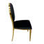 Chaise en velours Medusa