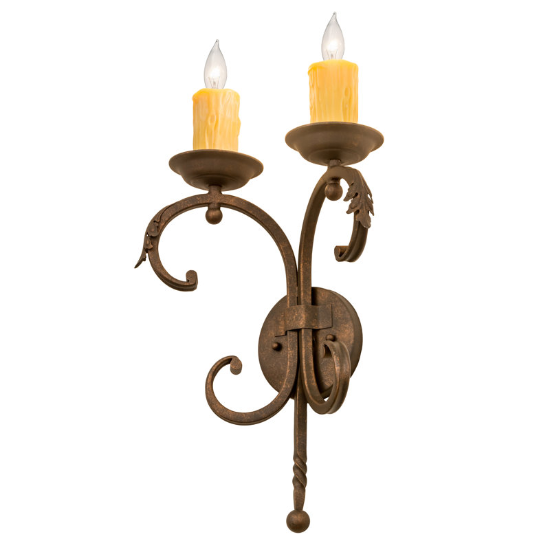 Andorra 2 - Light Candle Wall Light