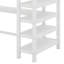 Lit mezzanine avec tablettes de rangement et bureau sous le lit-1290929855-1290929824