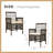 Arzoi Patio Dining Armchair with Cushion