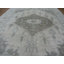 Tapis zone en laine noué la 8 pi 1 po x 9 pi 10 po one-of-kind